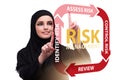 Concept of risk management in modern business Royalty Free Stock Photo