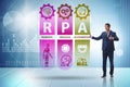 Concept of RPA - robotic process automation