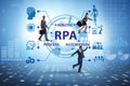 Concept of RPA - robotic process automation