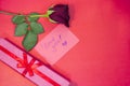 Red St.Valentine's background Royalty Free Stock Photo