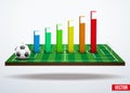 Concept statistics about the game of soccer