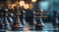 Concept of strategy and competition Royalty Free Stock Photo
