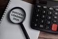Concept of success loading 2026 write on book with keywords isolated on Wooden Table Royalty Free Stock Photo