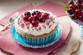 Sweet Cherry Delight.AI Generated Royalty Free Stock Photo