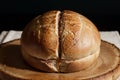A Tempting Close up of a Mouthwatering Roast on Freshly Baked Bread.AI Generated