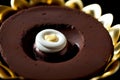 Tempting Delight A Captivating Close up of a Traditional Brigadeiro.AI Generated