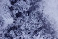 Concept texture background. Abstract ice texture. Beautiful ice pattern on the lake, winter background Royalty Free Stock Photo