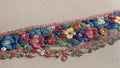 Threads of Friendship Celebrating Friendship Day with an Exquisite Embroidered Bracelet.AI Generated