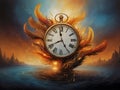 A concept of time burning