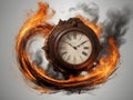 A concept of time burning