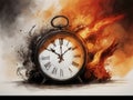 A concept of time burning