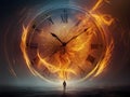 A concept of time burning