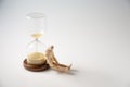 Concept of time out,lifetime is ending or time lapse Royalty Free Stock Photo