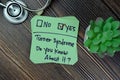 Concept of Turner Syndrome. Do you know it? Yes write on sticky notes isolated on Wooden Table Royalty Free Stock Photo