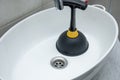 Sink plunger and plumbing problem