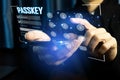 concept of using Passkey instead of a code set for maximum security Biometric Lock
