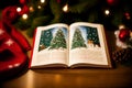 Whimsical Tales Personalized Christmas Storybooks for a Magical Holiday.AI Generated Royalty Free Stock Photo