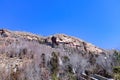 Concept of xining city in qinghai province beishan tulou, also known as the north yamadera