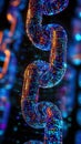 Conceptual art of blockchain technology revolutionizing global fintech operations.