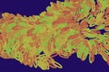 Conceptual background motion, particle or random pattern for design. Effect, surface, digital & abstract. Royalty Free Stock Photo