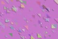 Conceptual background shape for design or texture. Pattern, geom Royalty Free Stock Photo