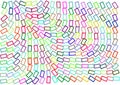 Conceptual background square, rectangle pattern for design. Digital, web, effect & abstract. Royalty Free Stock Photo