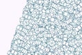 Conceptual background square, rectangle pattern for design. Style, vector, effect & canvas. Royalty Free Stock Photo