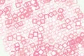 Conceptual background square, rectangle pattern for design. Surface, color, art & effect. Royalty Free Stock Photo