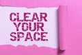 Text caption presenting Power And Energy. Conceptual photo Clean office studio area Make it empty Refresh Reorganize