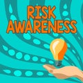 Conceptual caption Risk Awareness. Concept meaning recognizing factors that may cause a lifethreatening effect Lady