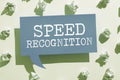 Conceptual caption Speed Recognition. Word for interdisciplinary subfield of computational linguistics