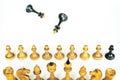 Conceptual chess Royalty Free Stock Photo