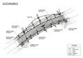 A conceptual design of a bridge titled \