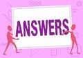 Handwriting text Answers. Word Written on Reactions responses to questions statements or situations Choices Two