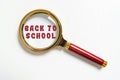 Text sign showing Back To School. Concept meaning Ideal company to work with High compensation Stress free Thinking New