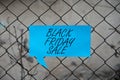 Conceptual display Black Friday SaleShopping Day Start of the Christmas Shopping Season. Internet Concept Shopping Day