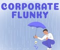 Inspiration showing sign Corporate Flunky. Word for investigating competitors to gain a business advantage Gentleman