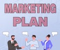 Conceptual display Marketing Plan. Business overview overall business strategy formed which they will implement Partners