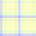 Conceptual fabric vector texture, shop textile check seamless. List tartan pattern plaid background in light and lemon chiffon