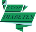 Conceptual hand writing showing Stop Diabetes. Business photo text Blood Sugar Level is higher than normal Inject Insulin