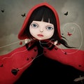 Red riding hood Royalty Free Stock Photo