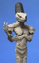 Al-Ubaid Anunnak figurine with humanoid reptilian features