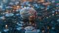 Conceptual image of AI enhancing cognitive functions