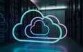 Cloud Computing Data Center Royalty Free Stock Photo