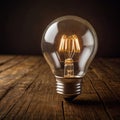 A conceptual image showcasing a light bulb as a metaphor for an innovative breakthrough