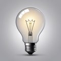 A conceptual image showcasing a light bulb as a metaphor for an innovative breakthrough