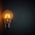A conceptual image showcasing a light bulb as a metaphor for an innovative breakthrough