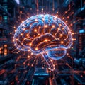 Conceptual Machine Learning Brain in Virtual World