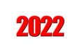 Conceptual message writing showing `2022`. Business photo showcasing go with regulations governing conduct.