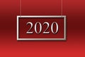 Conceptual message writing showing `2020`. Business photo showcasing go with regulations governing conduct.